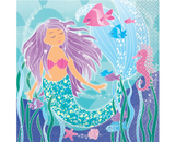 Mermaid Dinner Napkins 16pk