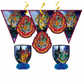 Harry Potter Hogwarts Birthday Party Decoration Kit 7pcs