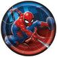 spider-man dessert plates