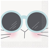 Cool Bunny Beverage Napkins