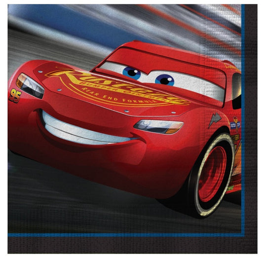 Lightning McQueen Cars Party Napkins