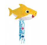 Yellow Baby Shark Pinata