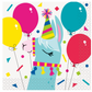 Llama Birthday Party Beverage Napkins 16pk