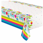 Llama Birthday Party Plastic Tablecover 54" x 84"