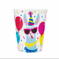 Llama Birthday Party 9oz Paper Beverage Cups 8pk