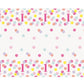 Pink Dots 1st Birthday Rectangular Plastic Table Cover