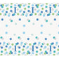 Blue Dots 1st Birthday Rectangular Plastic Table Cover