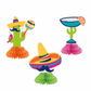 Mexican Fiesta Party Honeycomb Tissue Decorations 3pcs