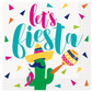 Let's Fiesta Party Cactus Beverage Napkins 16pk