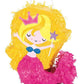 Mini mermaid shape pinata