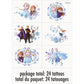 Disney Frozen 2 Tattoos  24ct