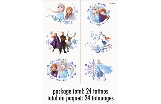 Disney Frozen 2 Tattoos  24ct