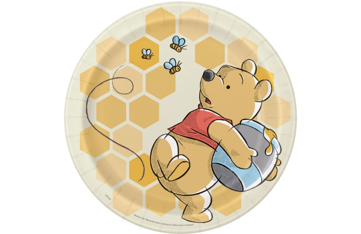 Cute Winnie The Pooh Plates