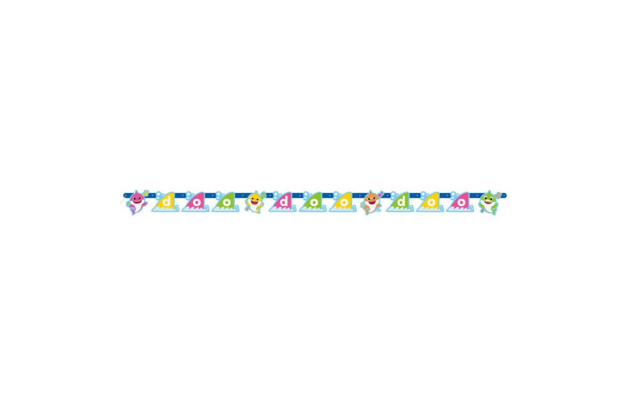 Large Party Banner Baby Shark