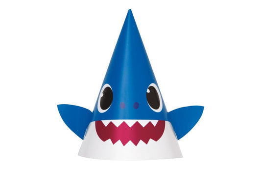 Baby Shark Party Hats Blue