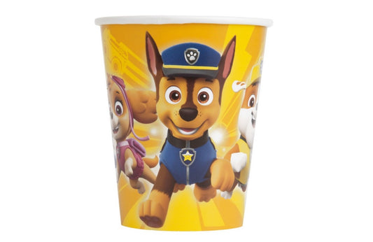 Paw Patrol Birthday Party Paper Tumbler Cups