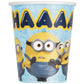 funny minions party paper cups