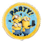 PARTY minion foil balloon