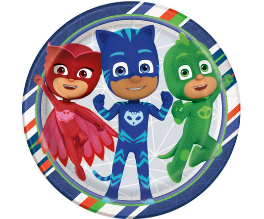 PJ Masks Dinner Plates 8pk