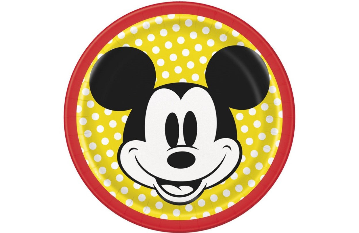 Birthday Party Mickey Mouse Small Plates