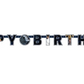 Happy Birthday Star Wars Party Banner