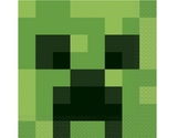 Minecraft Lunch Party Napkins