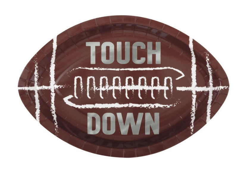 The Big Game Football Theme Party Plates