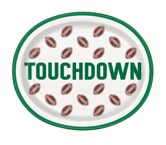 The Big Game Football Theme Party Plates