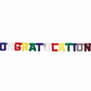 Deluxe Congratulations Jointed Banner