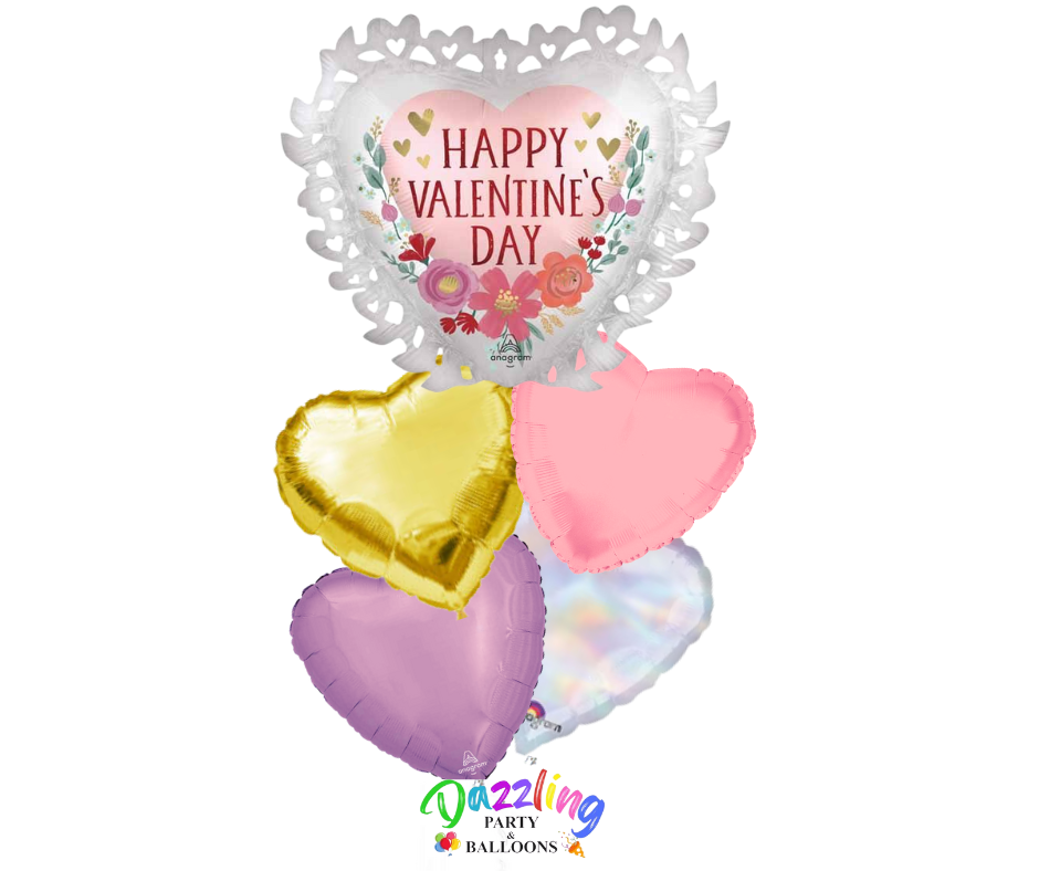 Valentine's Day Romantic Flowers Bouquet