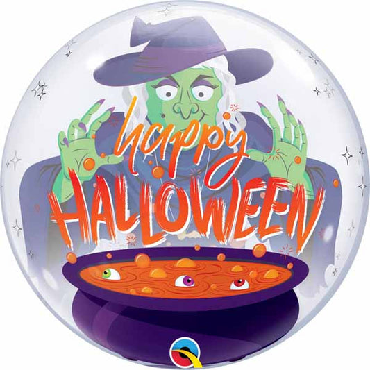 Happy Halloween Bubble Balloon