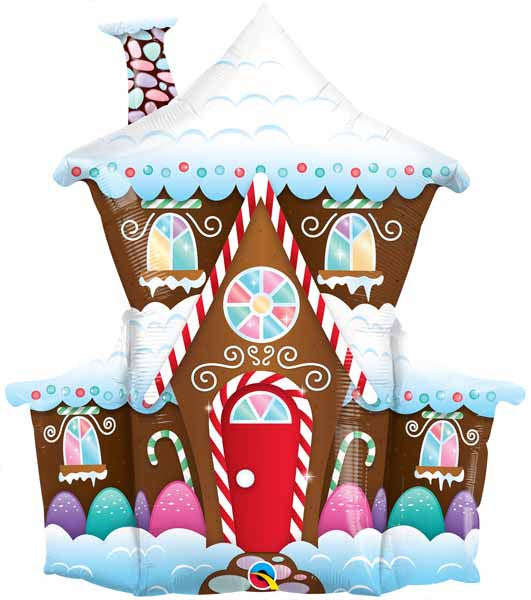 Jumbo Gingerbread House Balloon