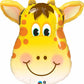 Jolly Giraffe Jumbo Sized Foil Balloon