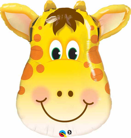 Jolly Giraffe Jumbo Sized Foil Balloon