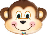 Mischievous Monkey Jumbo Sized Foil Balloon