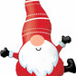 Giant Christmas Gnome Foil Balloon