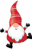 Giant Christmas Gnome Foil Balloon