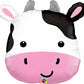 Cute Cow Head Jumbo Foil Balloon