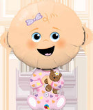 Jumbo Baby Girl Foil Balloon