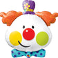 36" Colorful Clown Foil Jumbo Balloon