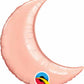 Jumbo Rose Gold Crescent Moon Foil Balloon