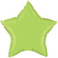 Jumbo Lime Green Star Foil Balloon