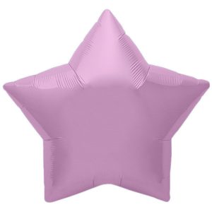 Star Shaped Foil Balloon Lilac