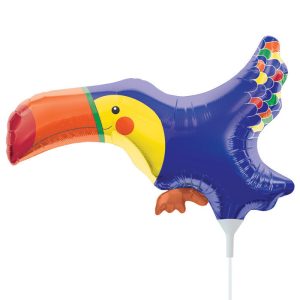Tiny Toucan Air-Filled Foil Balloon