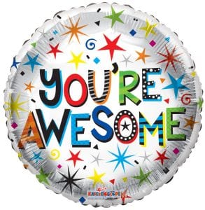 You're Awesome Foil Balloon