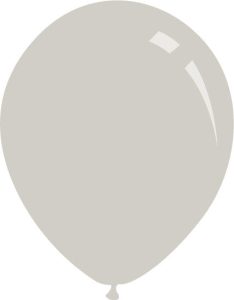 Solid Pastel Grey 12" Latex Balloon