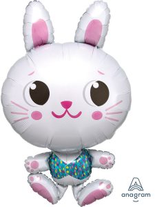 Happy Easter Funny Bunny Jumbo Foil Balloon