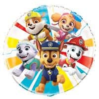 Paw Patrol Round Foil Balloon 18"