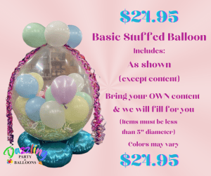 Fill your own basic Stuffed balloon for Easter