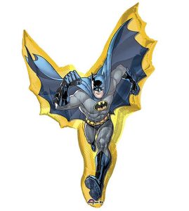 air fill only action batman mini shape foil balloon